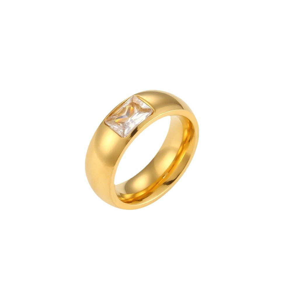 Zaylynn Geometric Zircon Ring [PQKSZ7RW]