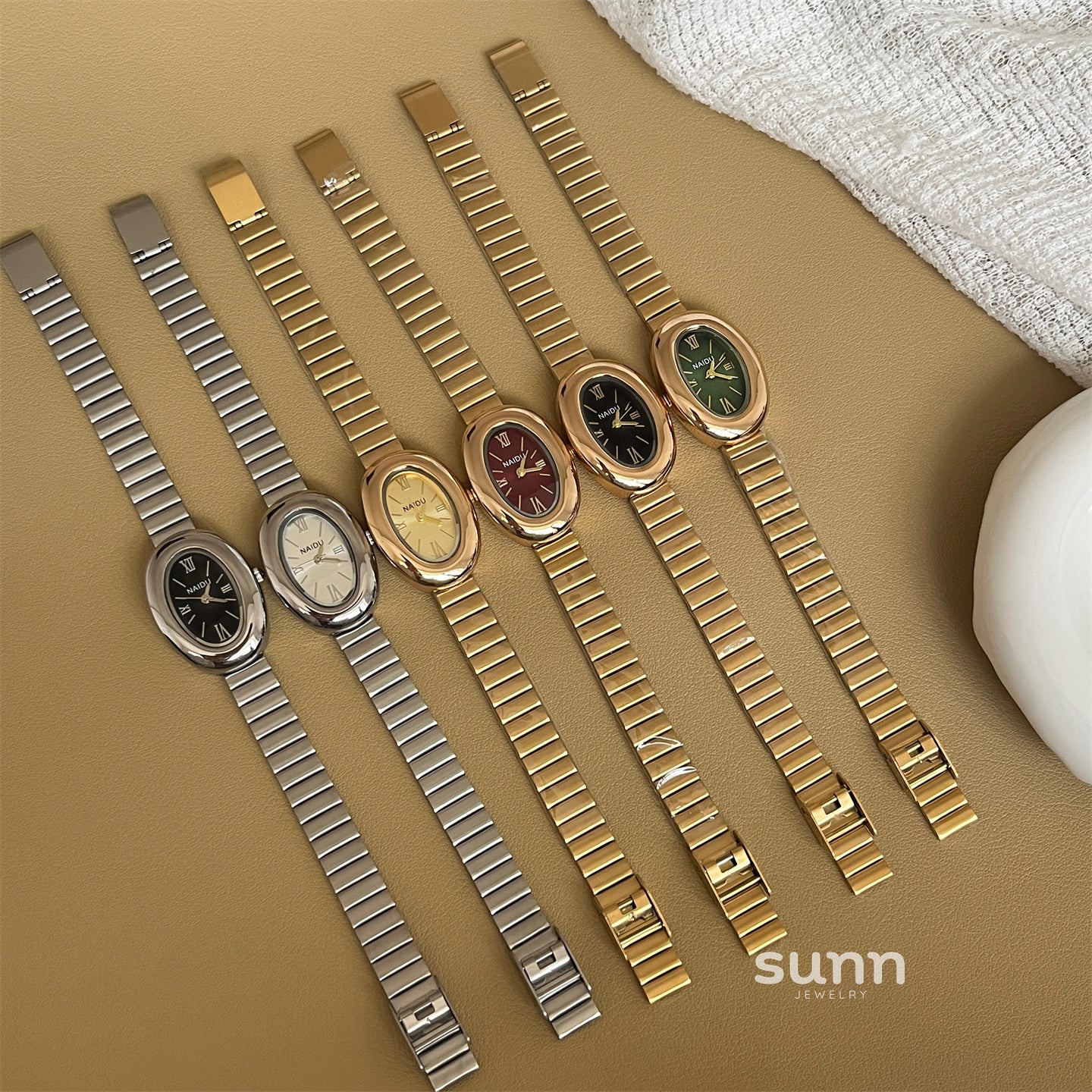 Zehra Elegant Bathtub Watch [HXWFN8K1]