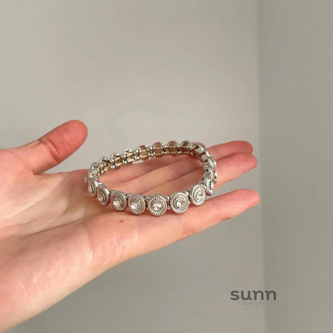 Zeina Crystal Star Bracelet