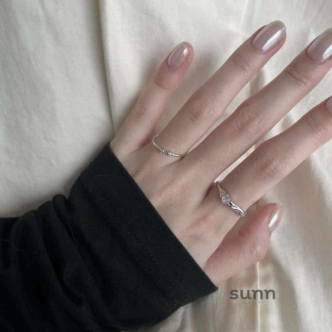Zemira Irregular Textured Ring