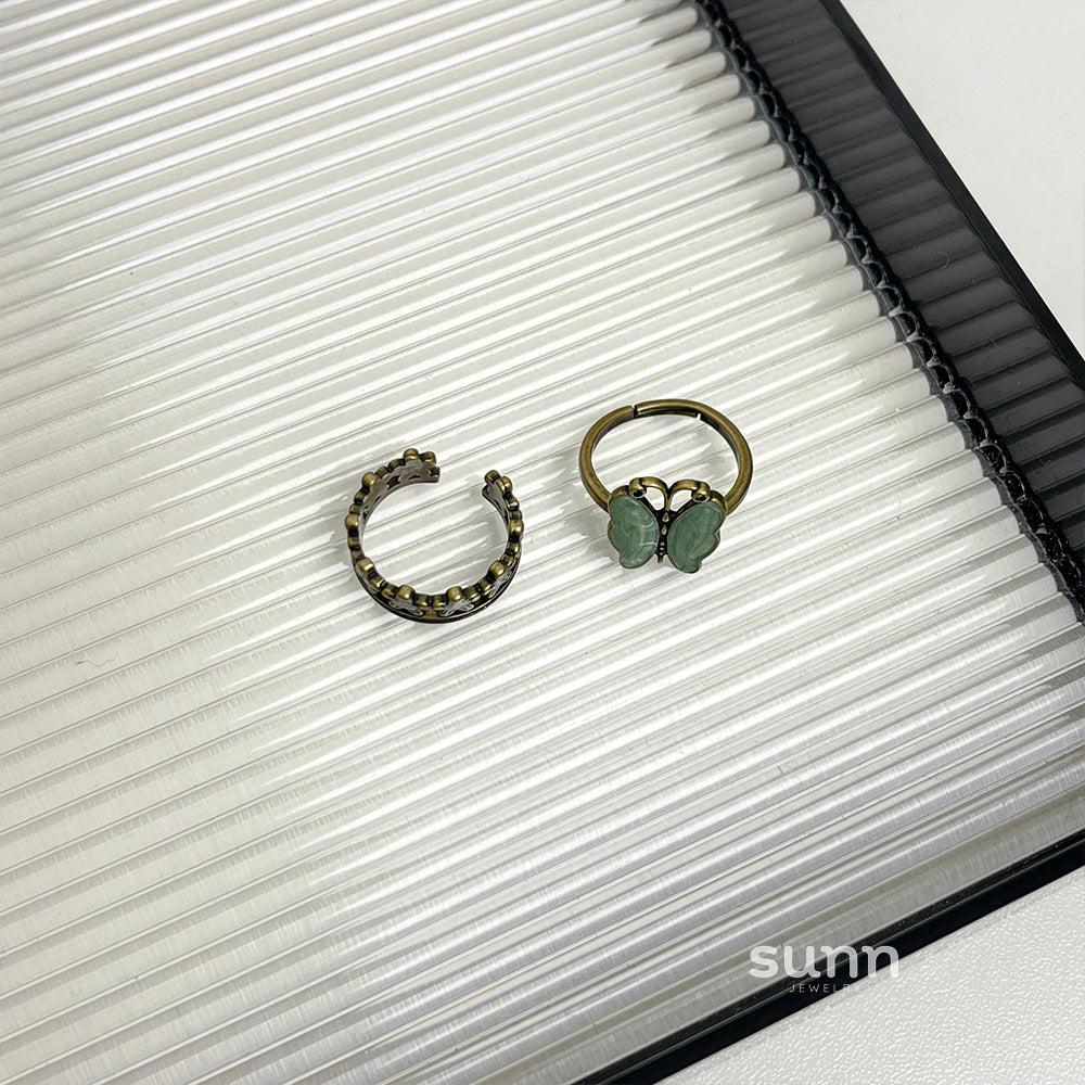 Zemira Vintage Butterfly Ring [DAA9YH98]
