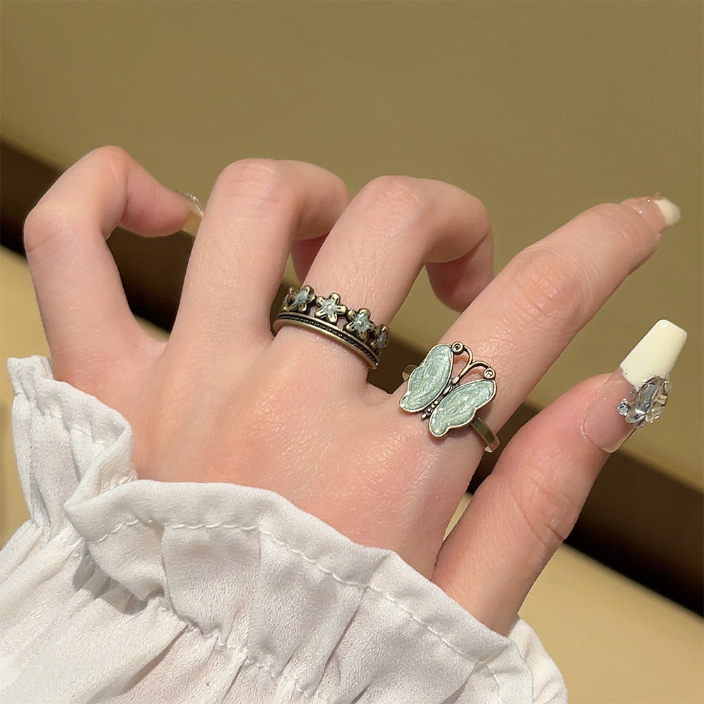Zemira Vintage Butterfly Ring [LKRQVI7L]