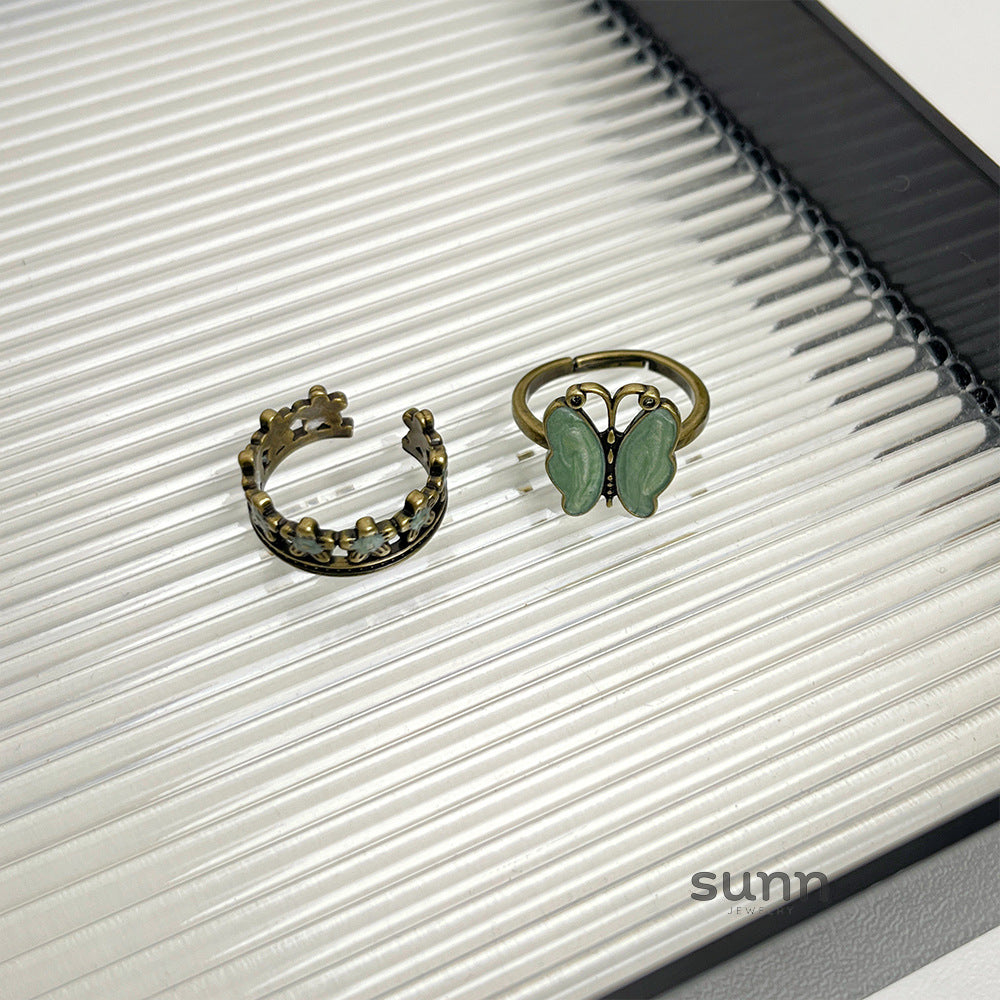 Zemira Vintage Butterfly Ring [CZIGCV92]