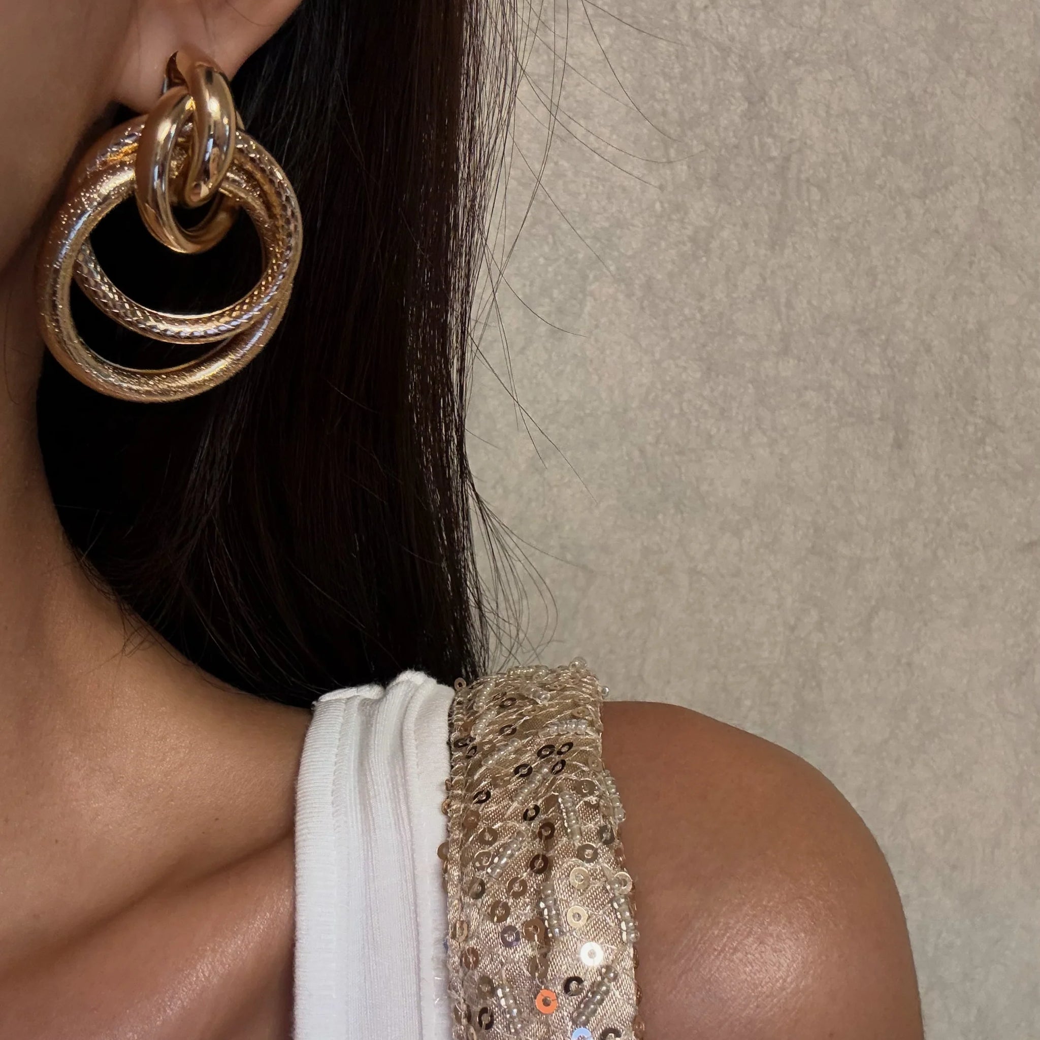 Zen Sleek Metal Earrings