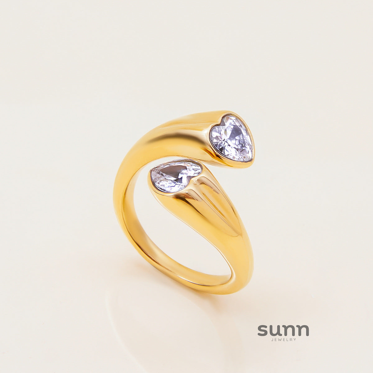 Zen Zircon Ring Set [HWQKCB8C]