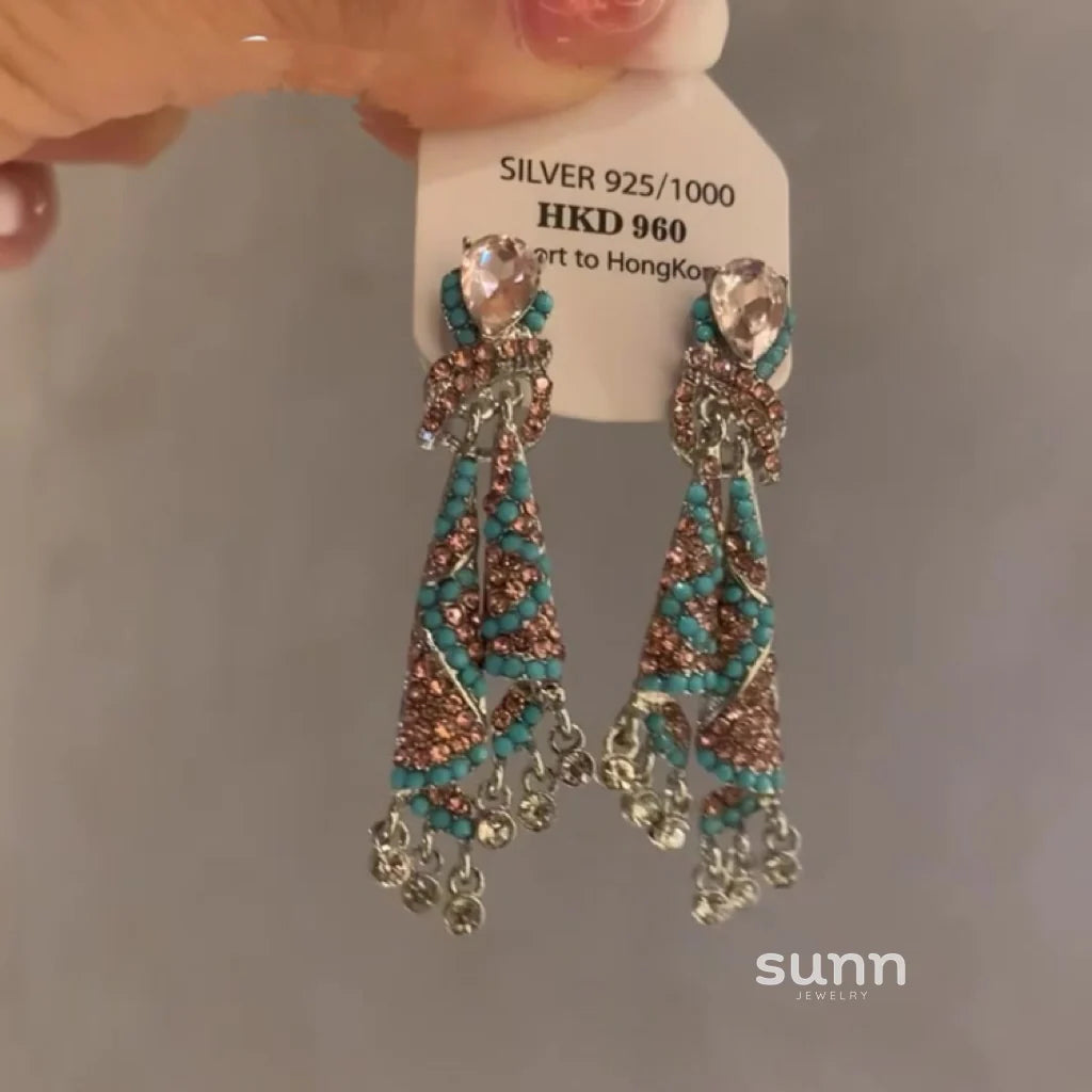 Zendaya Celestial Sparkle Stud Earrings
