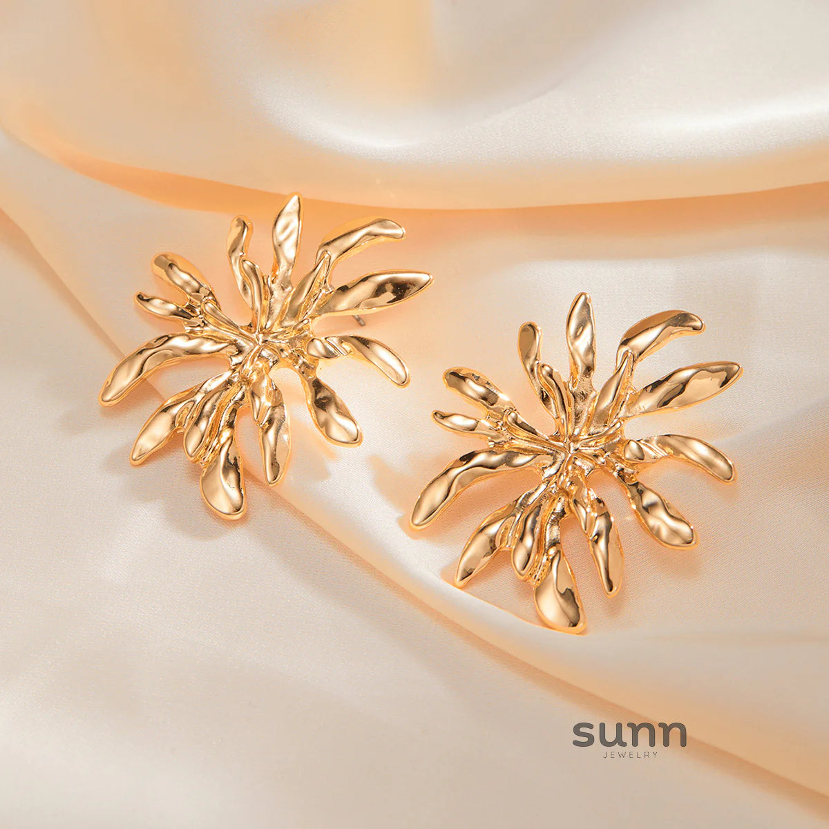 Zephaniah Dazzling Bloom Studs