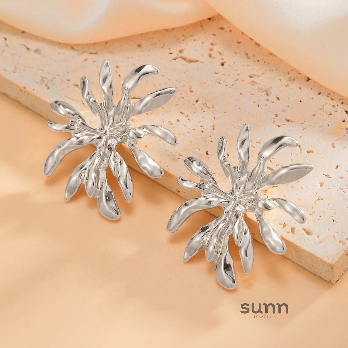 Zephaniah Dazzling Bloom Studs