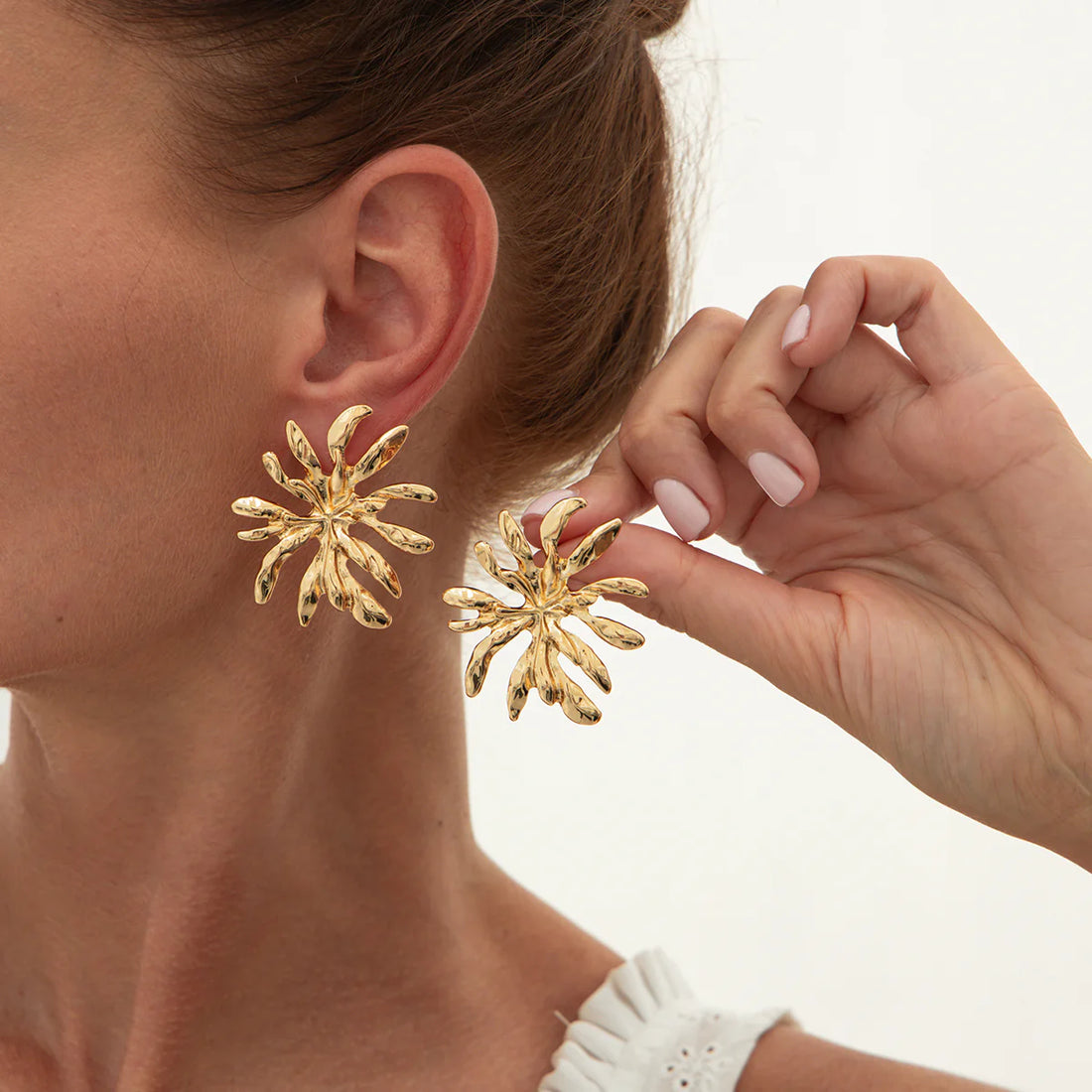 Zephaniah Dazzling Bloom Studs