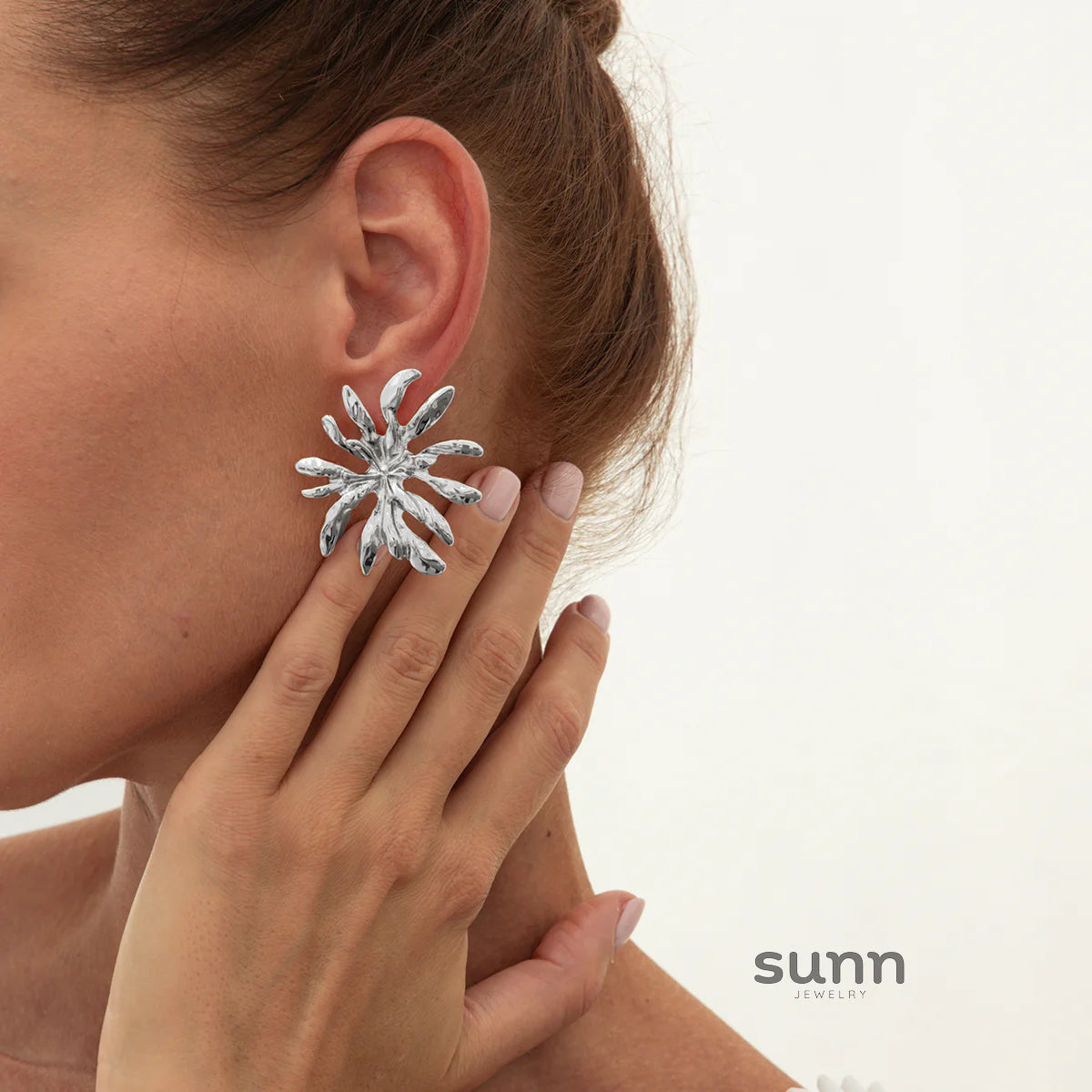 Zephaniah Dazzling Bloom Studs