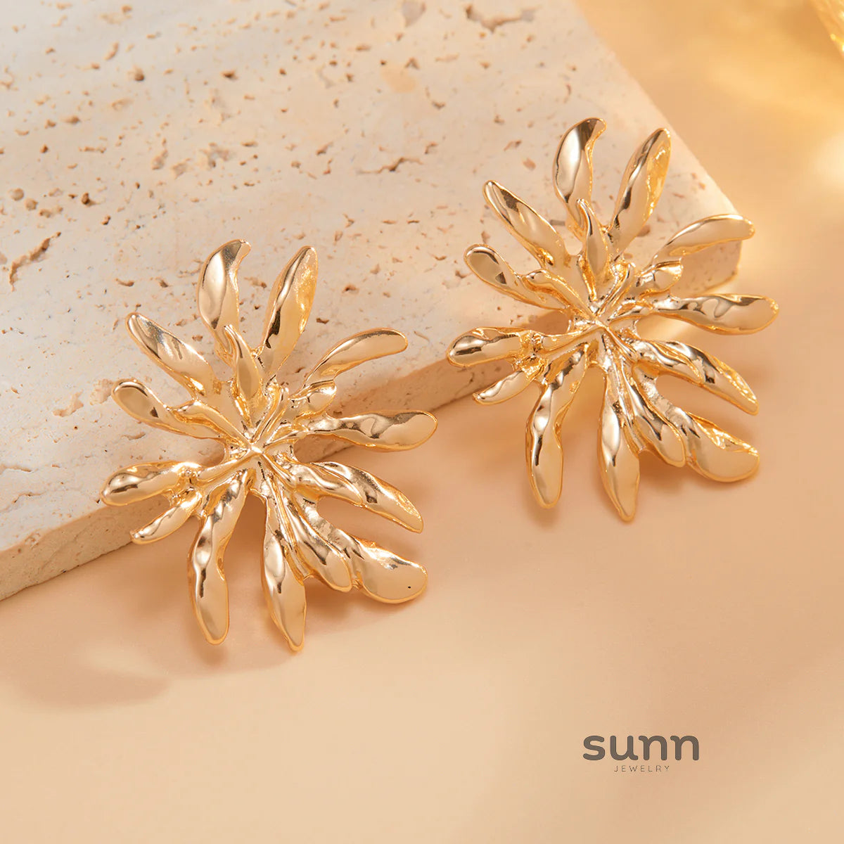 Zephaniah Dazzling Bloom Studs