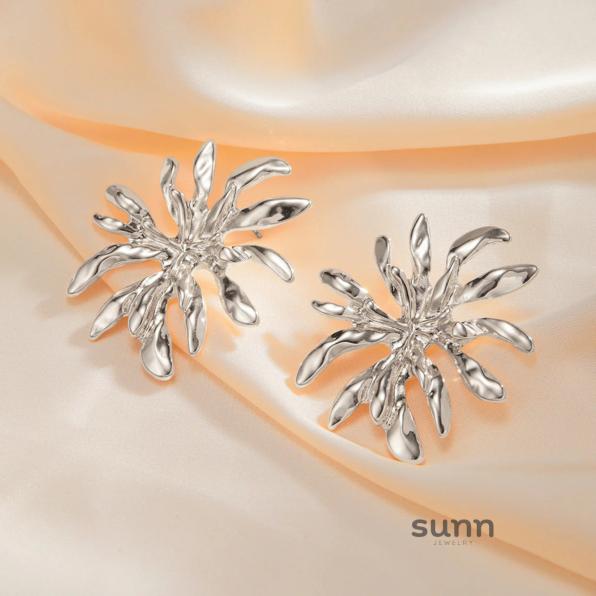 Zephaniah Dazzling Bloom Studs