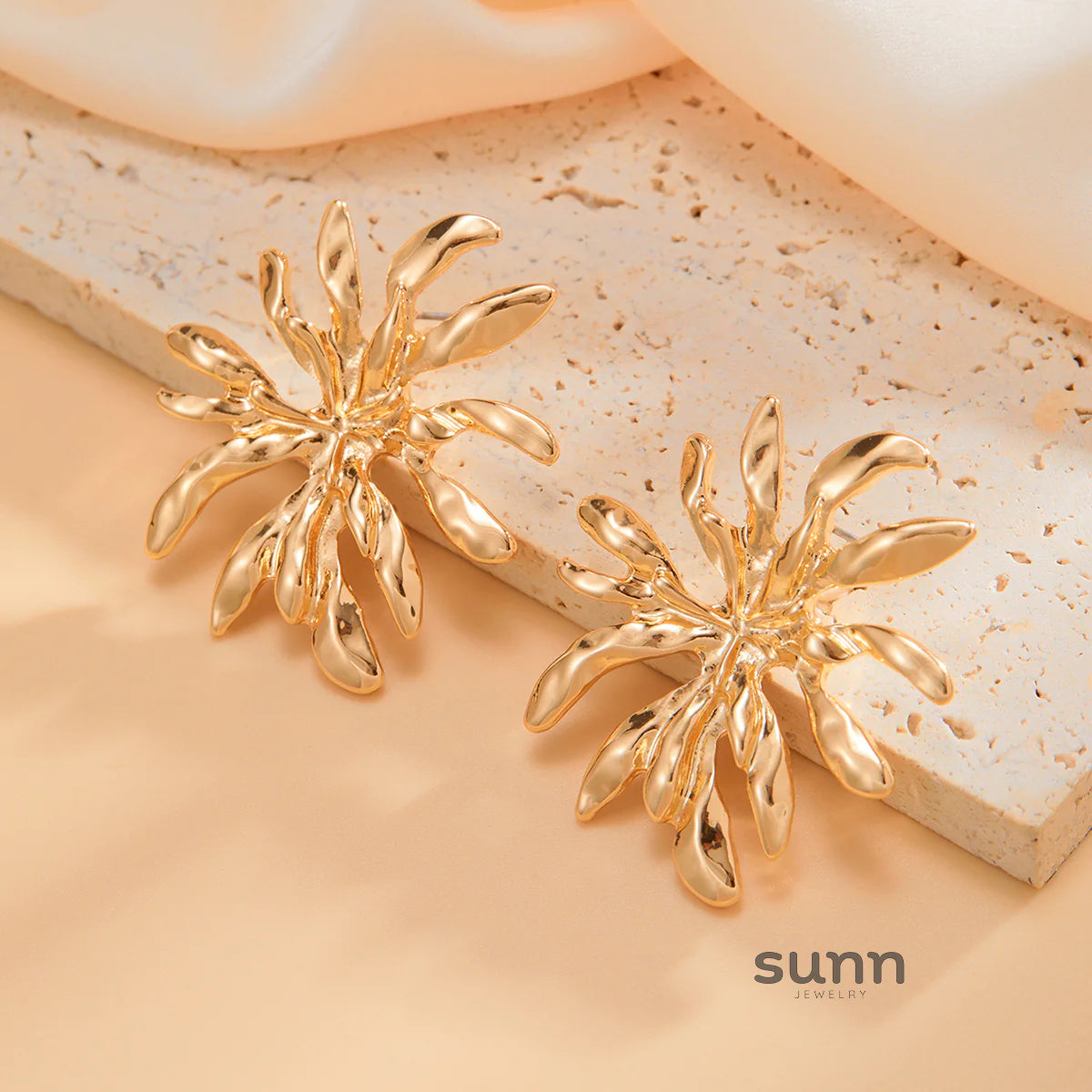 Zephaniah Dazzling Bloom Studs