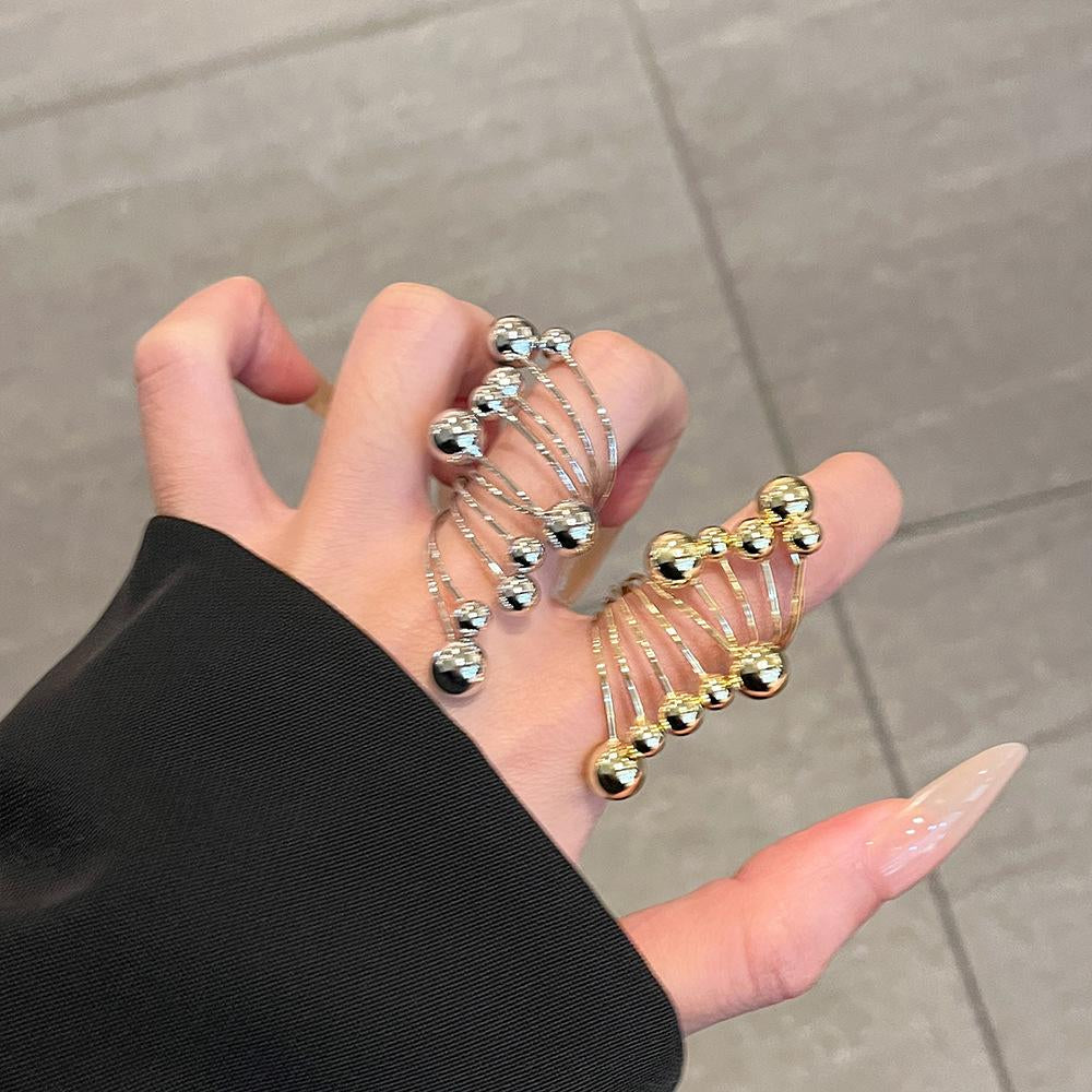 Zhuri Layered Sphere Ring [0C02DX51]