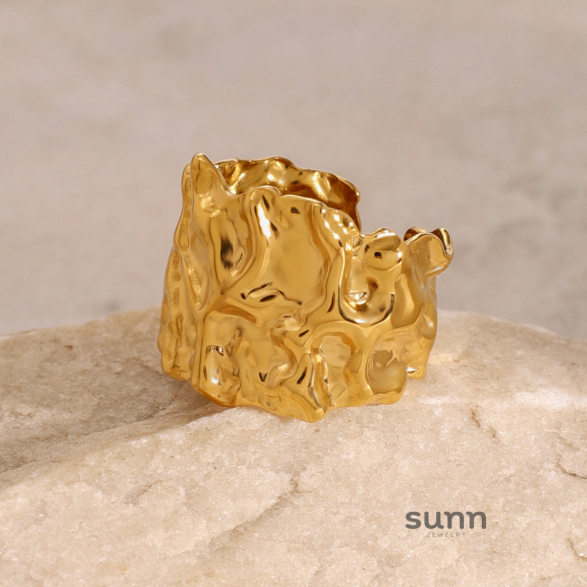 Zia Fluid Open Ring [A6D6UUTR]
