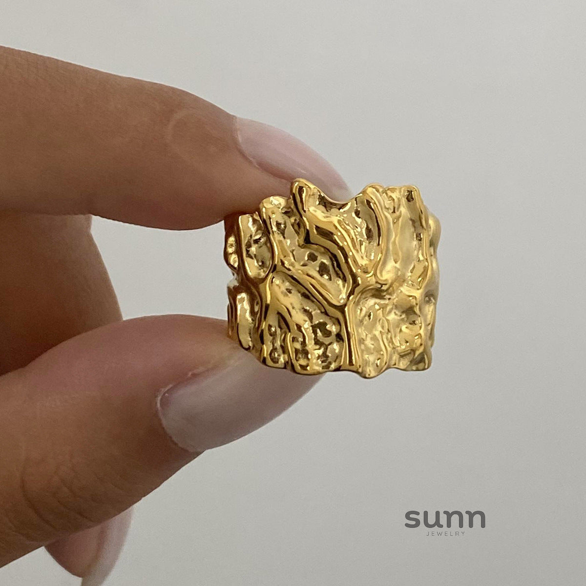 Zia Fluid Open Ring [Q0A1VSFK]