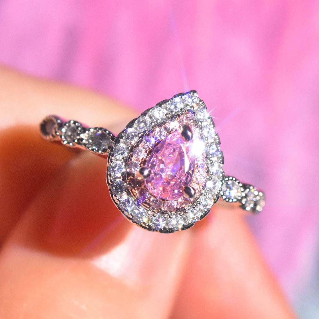 Ziana Pink Diamond Ring [V4M0JUAD]