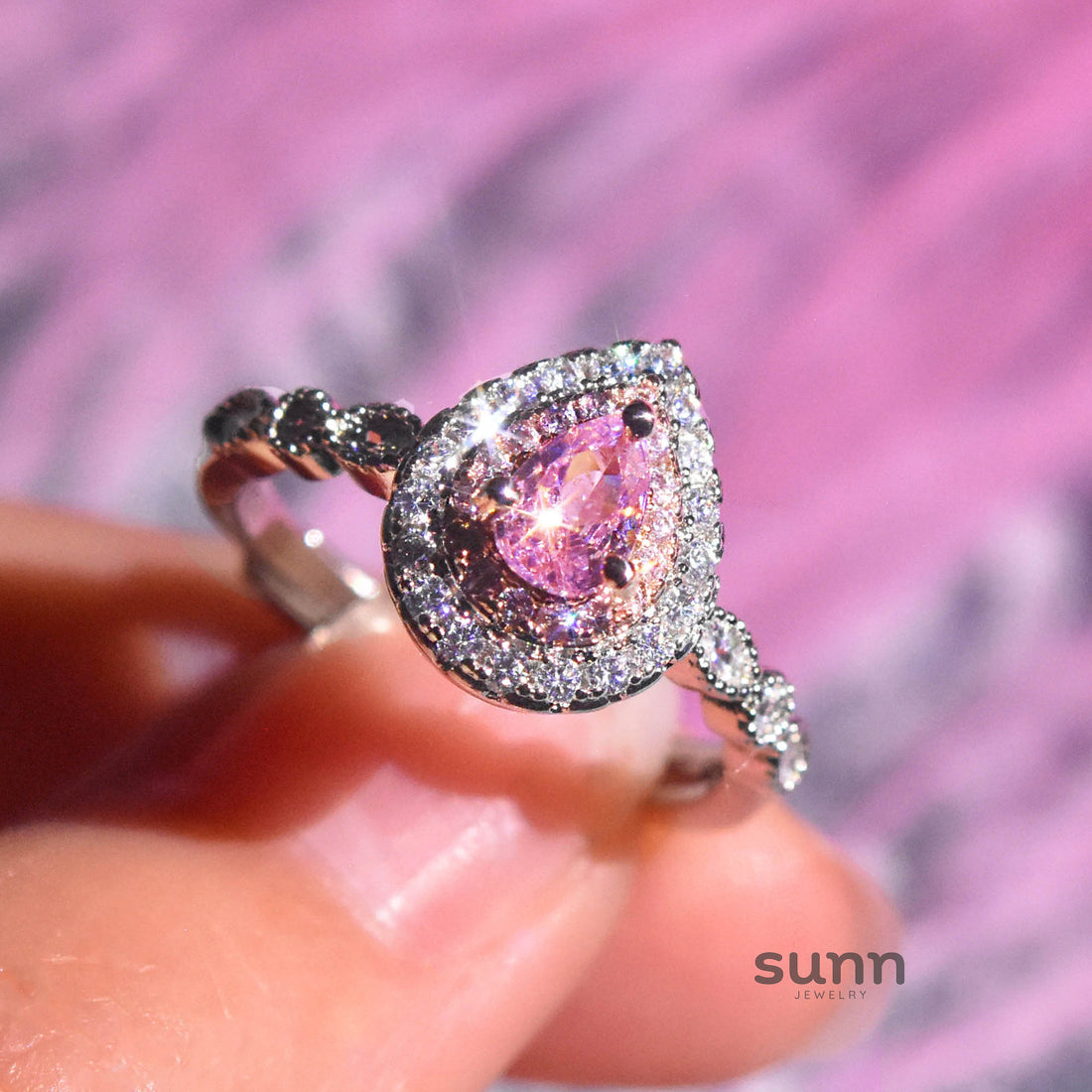 Ziana Pink Diamond Ring [V4M0JUAD]