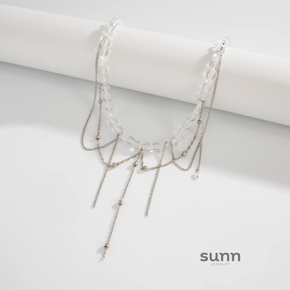 Ziona Layered Tassel Necklace [44NMIF27]