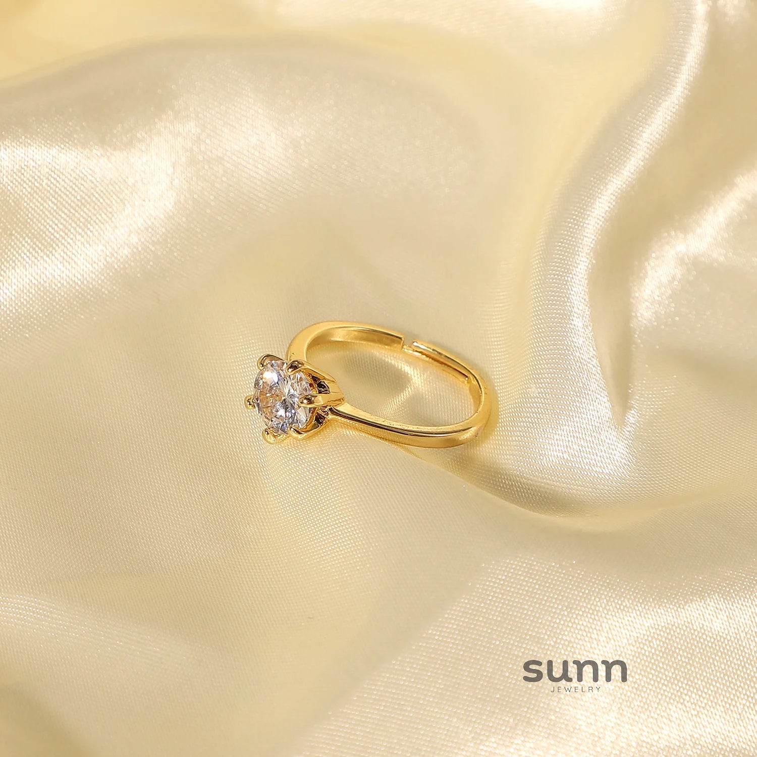 Zivah Six-Prong Solitaire Ring