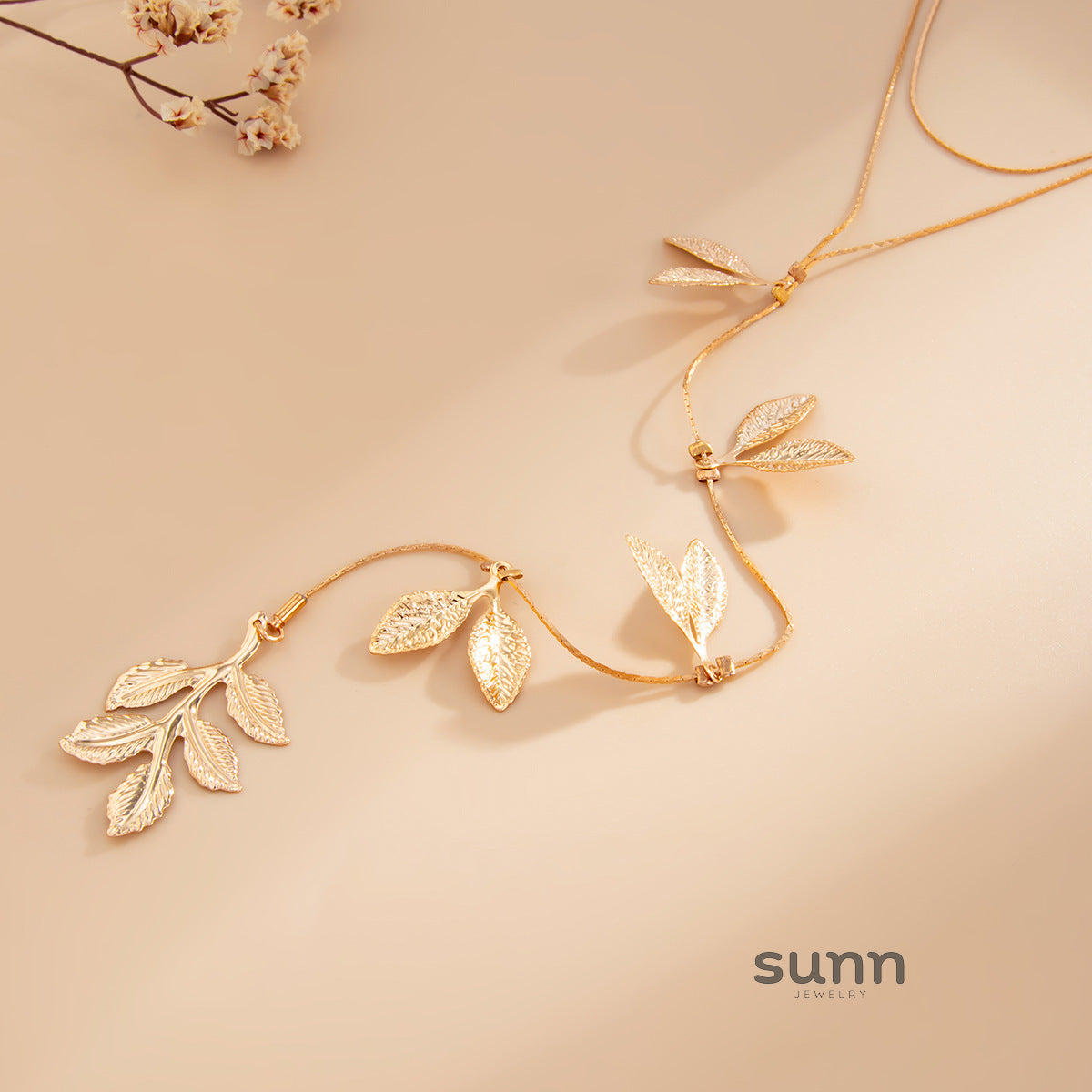 Ziya Tassel Leaf Necklace [UQYXIUD5]
