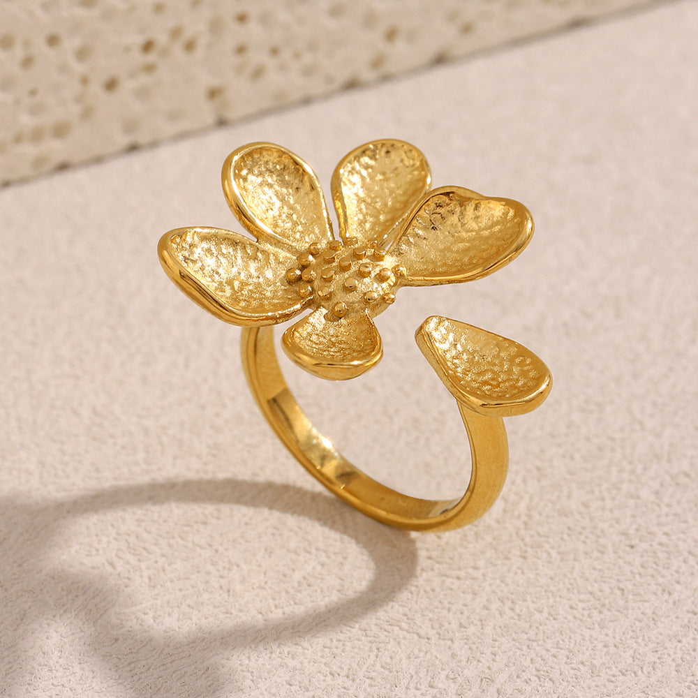 Zoei Floral Bloom Ring [WP8GNE93]