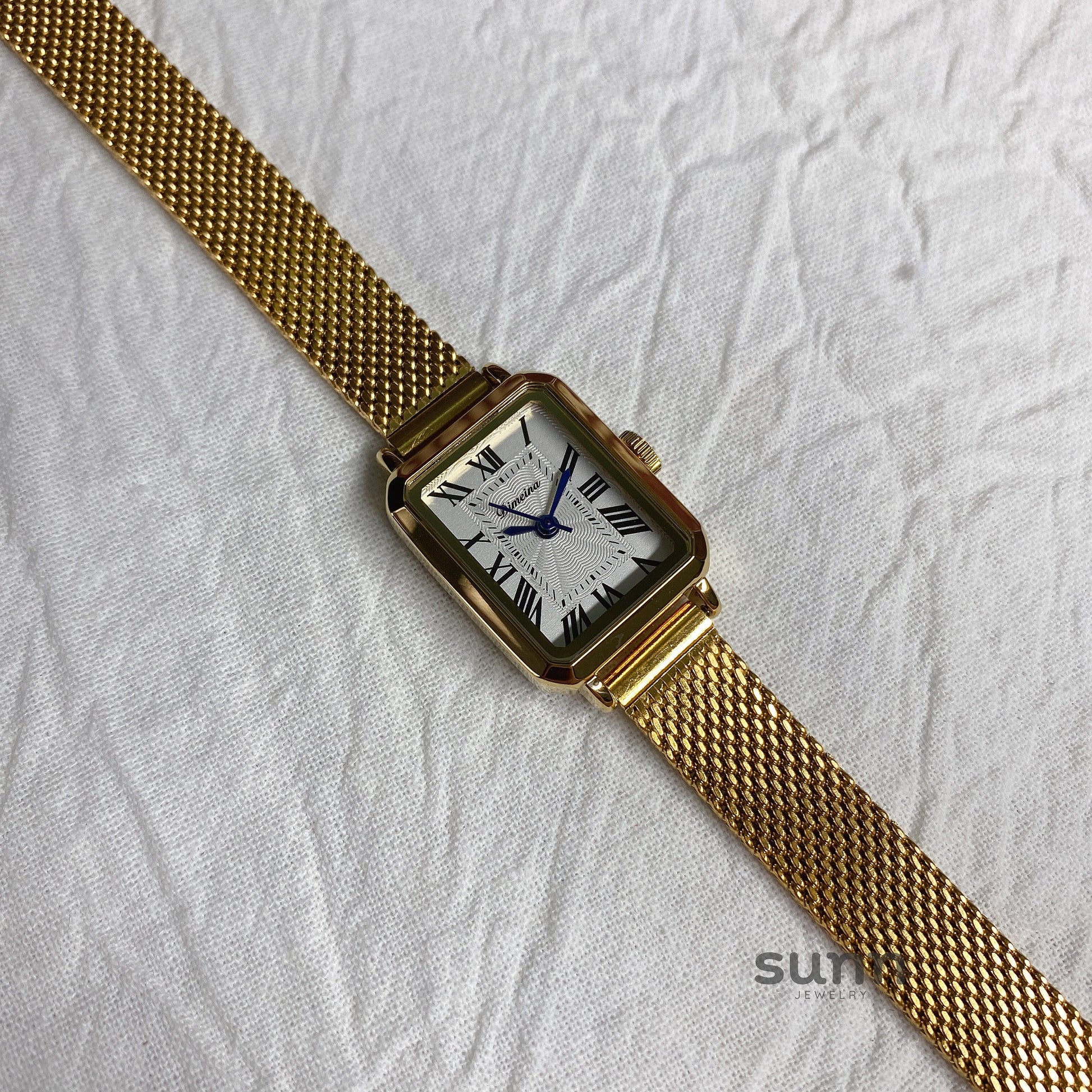 Zoha Roman Numeral Square Watch