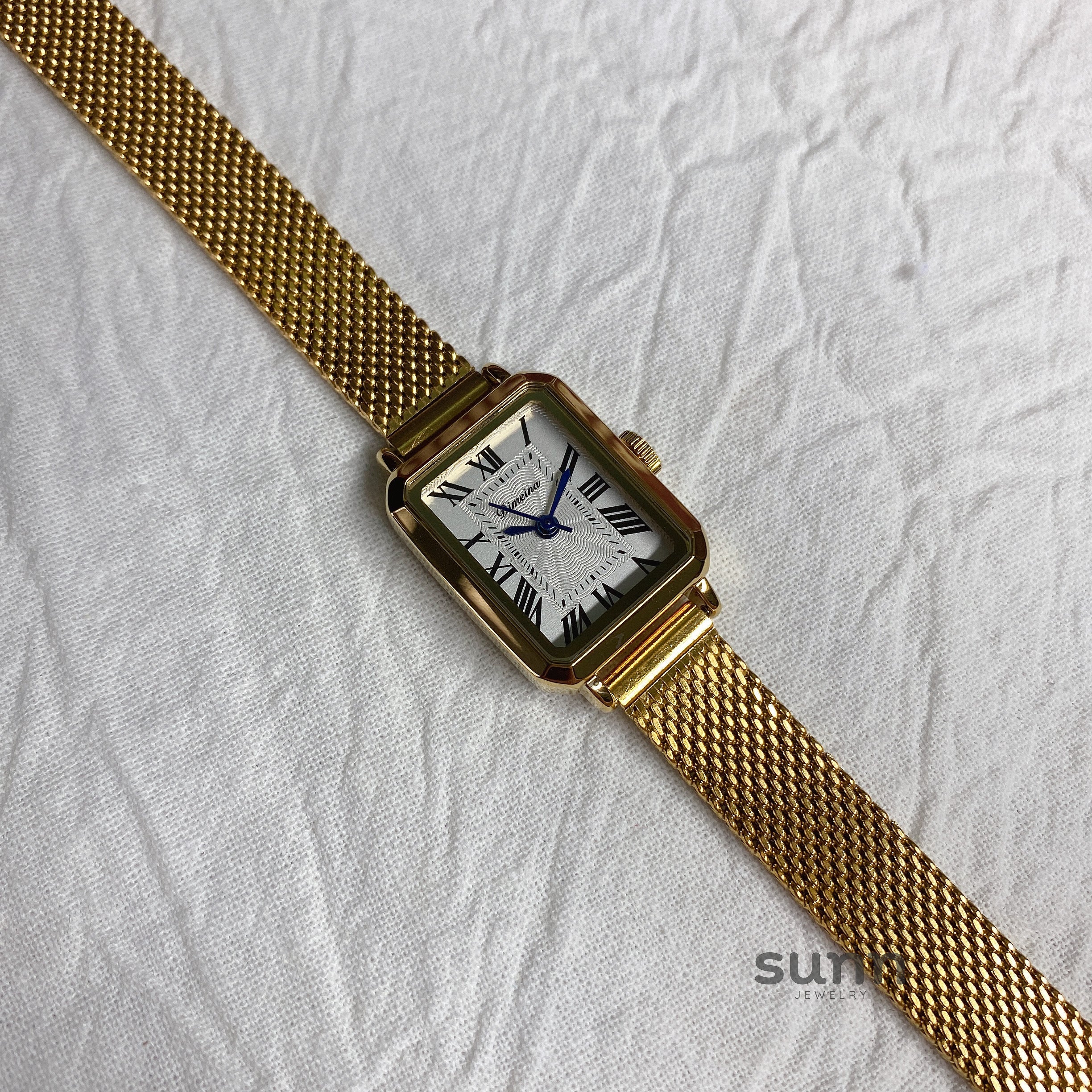 Zoha Roman Numeral Square Watch