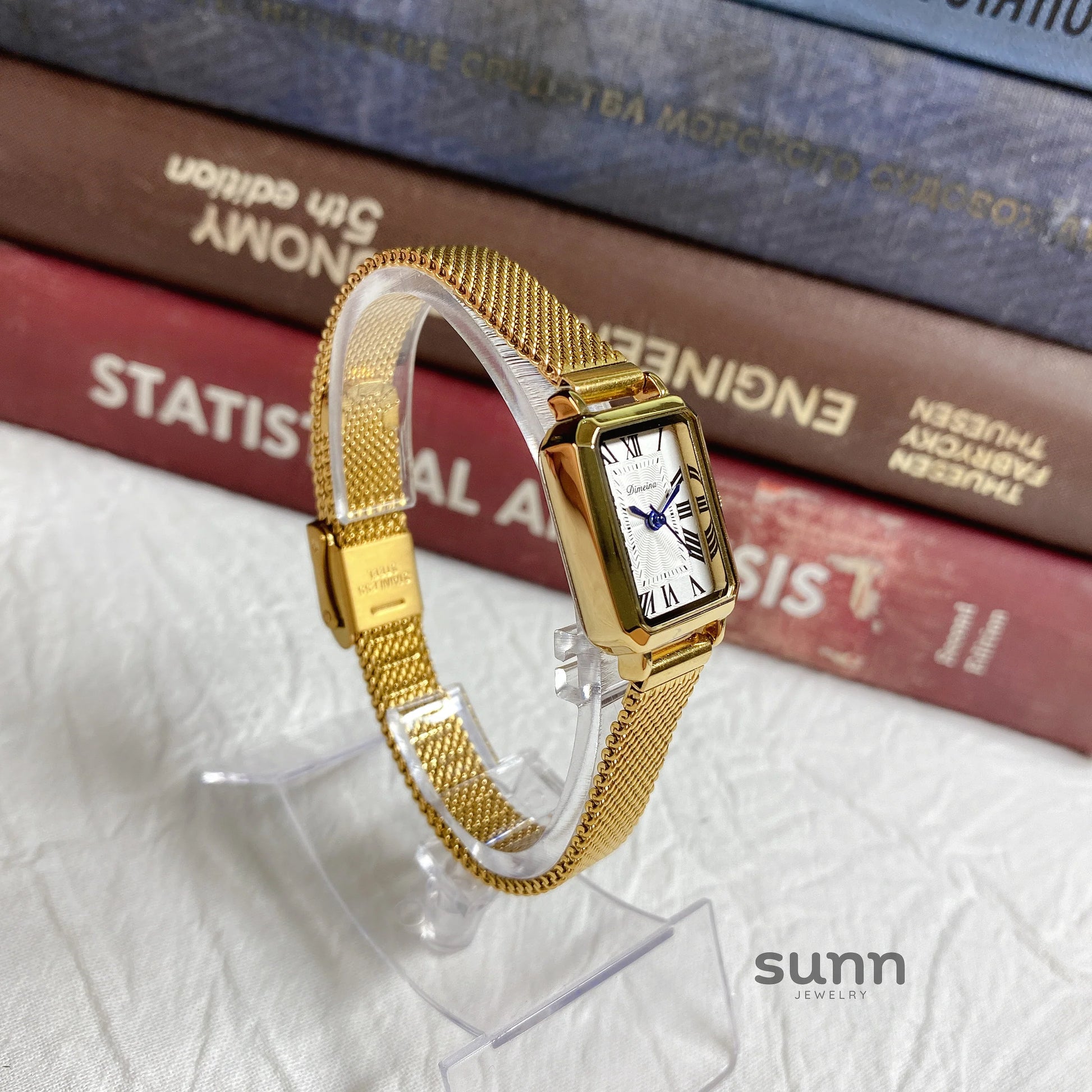 Zoha Roman Numeral Square Watch