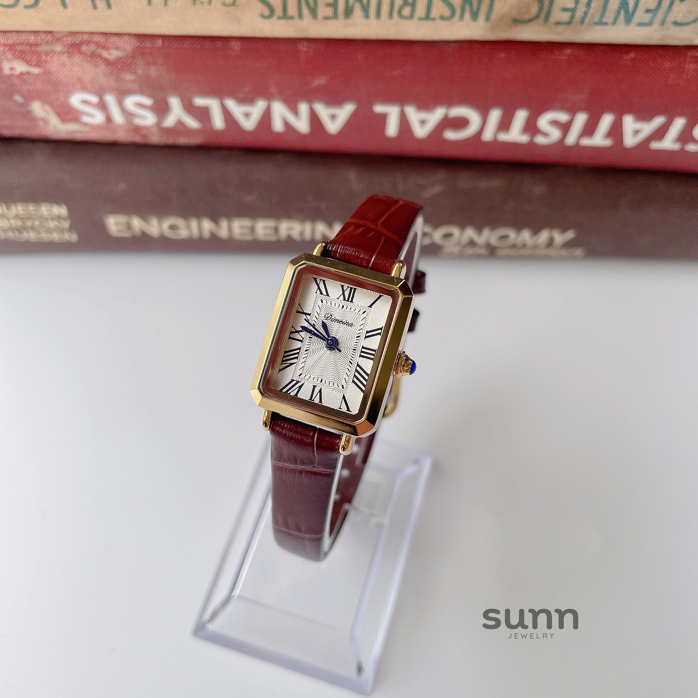 Zoha Roman Numeral Square Watch