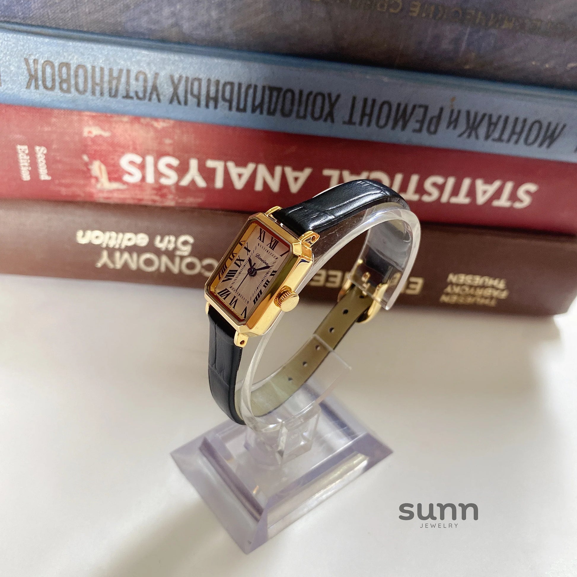 Zoha Roman Numeral Square Watch