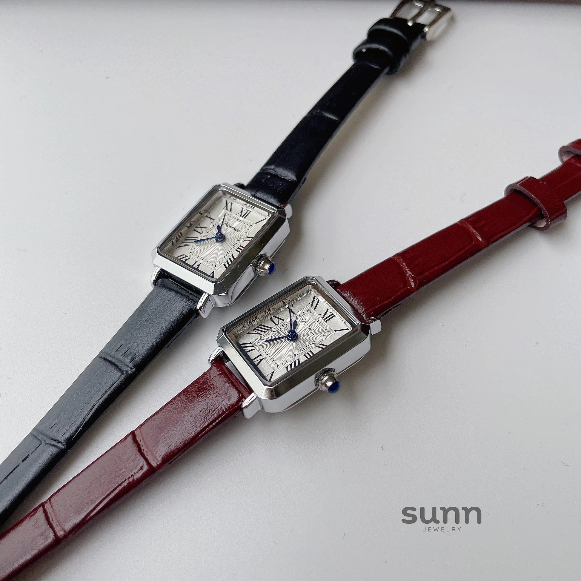 Zoha Roman Numeral Square Watch