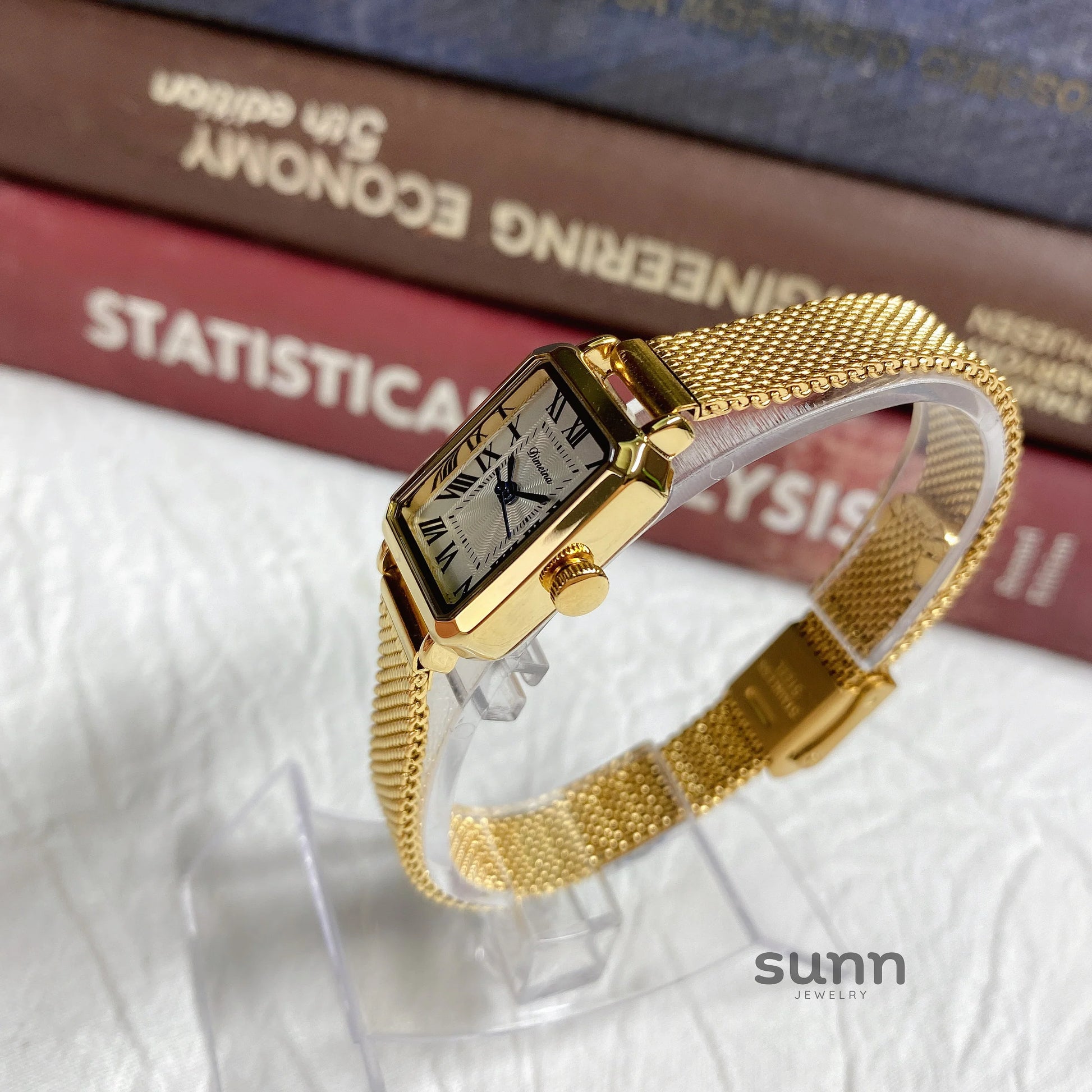 Zoha Roman Numeral Square Watch