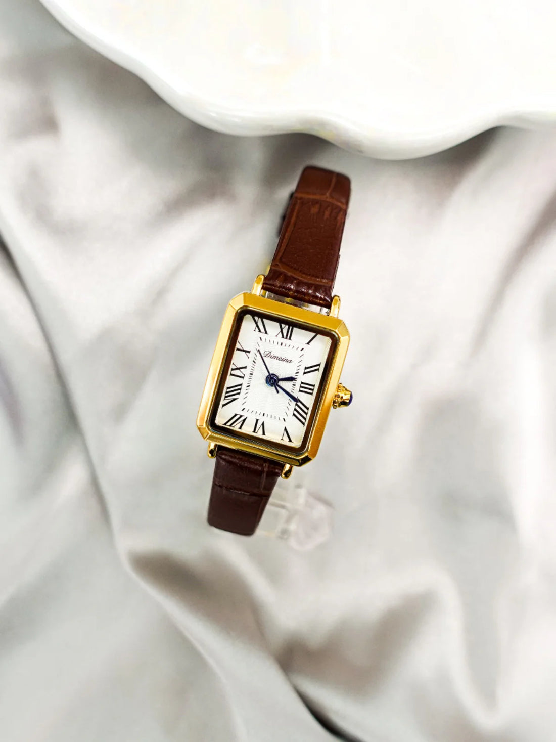 Zoha Roman Numeral Square Watch