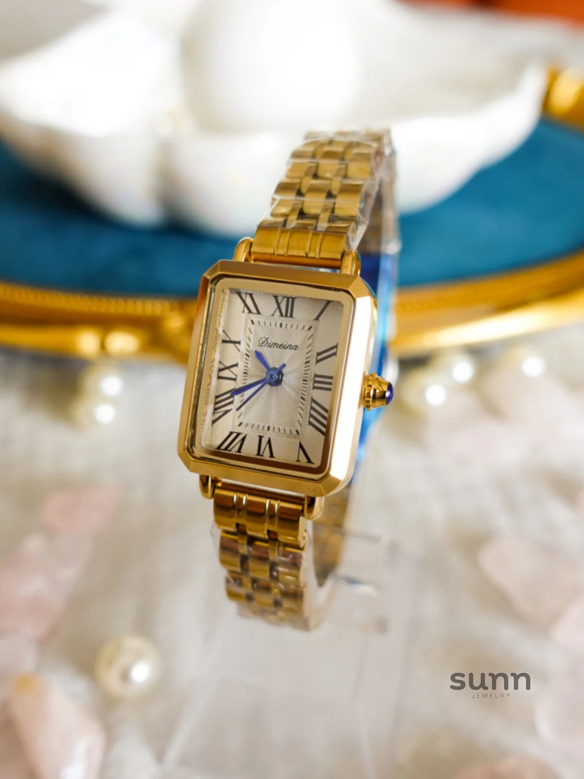 Zoha Roman Numeral Square Watch