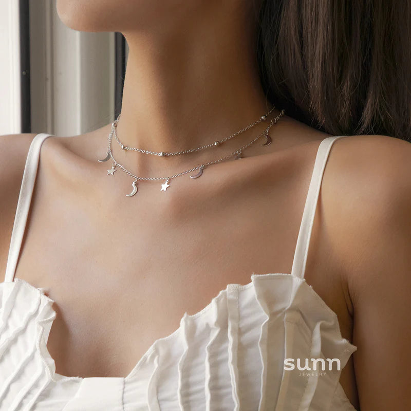 Zooey Celestial Layered Necklace