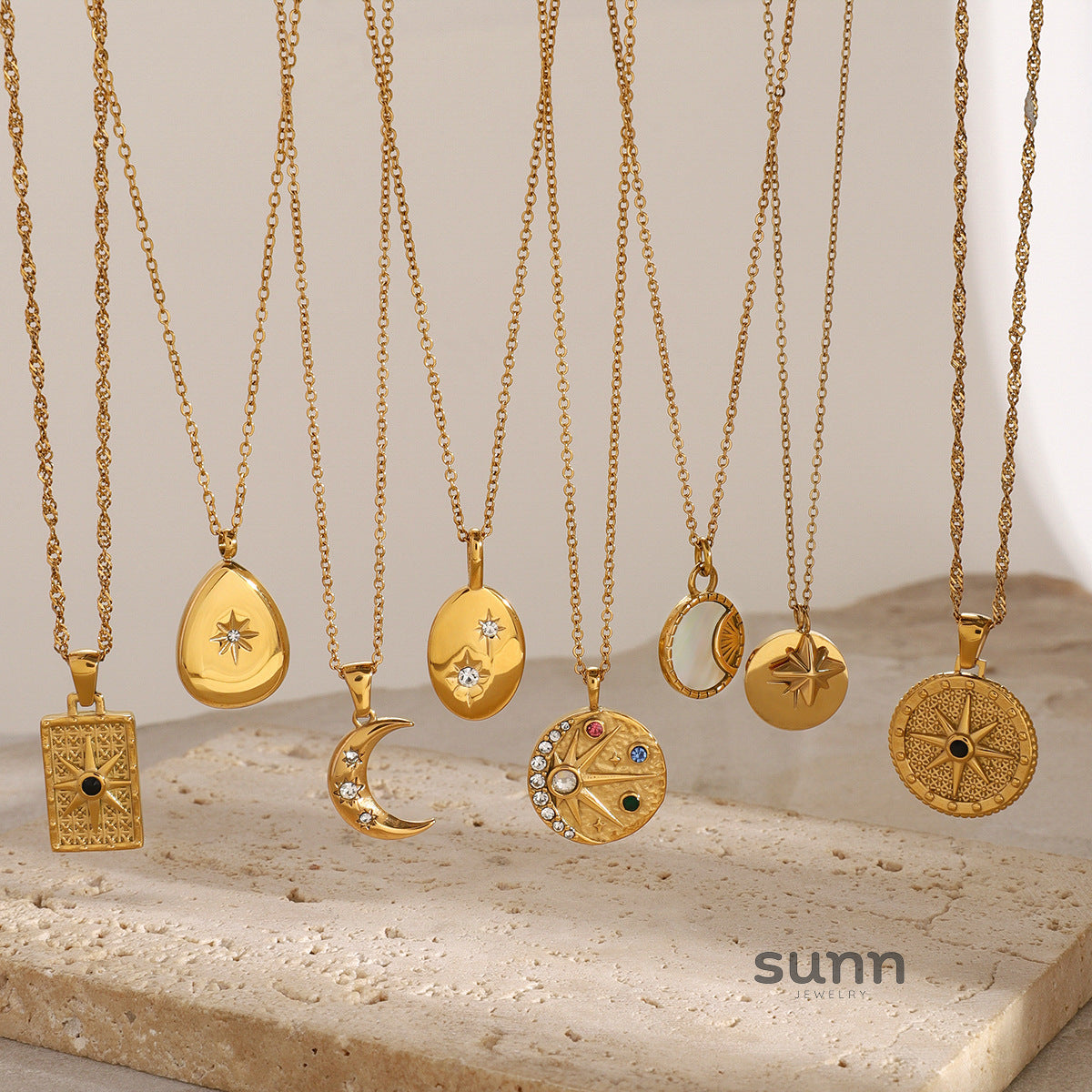Zori Celestial Zircon Necklace [W63SZAZ7]