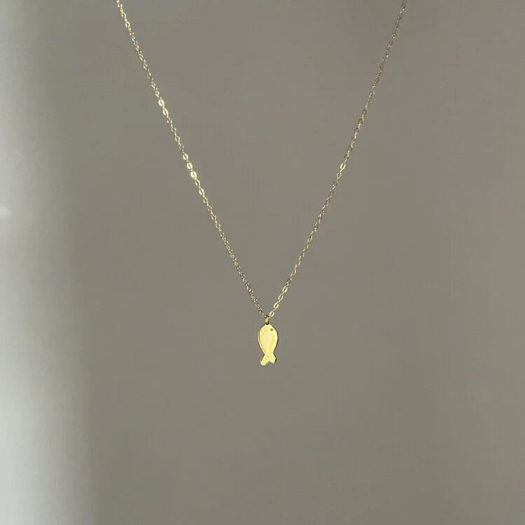 Zoriah Celestial Fish Necklace