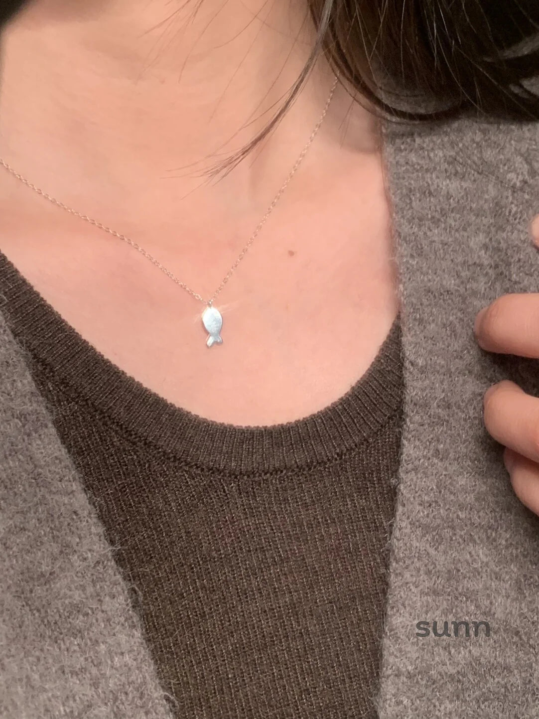 Zoriah Celestial Fish Necklace