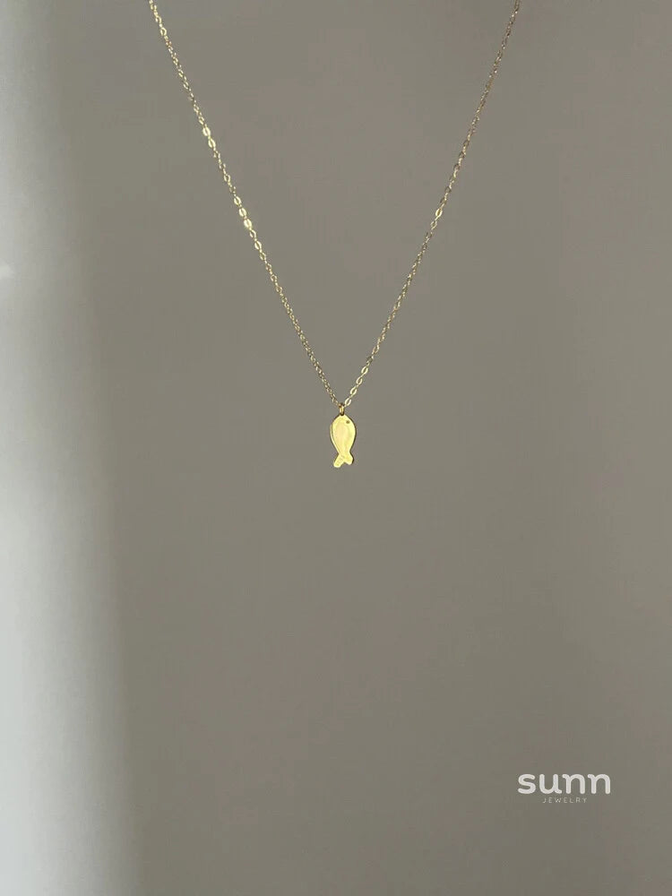 Zoriah Celestial Fish Necklace