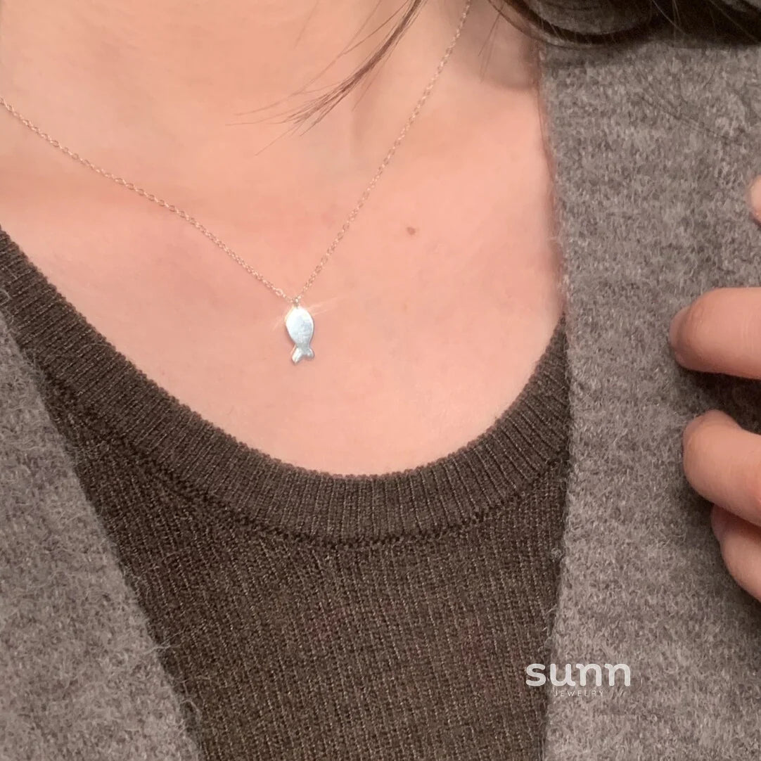 Zoriah Celestial Fish Necklace