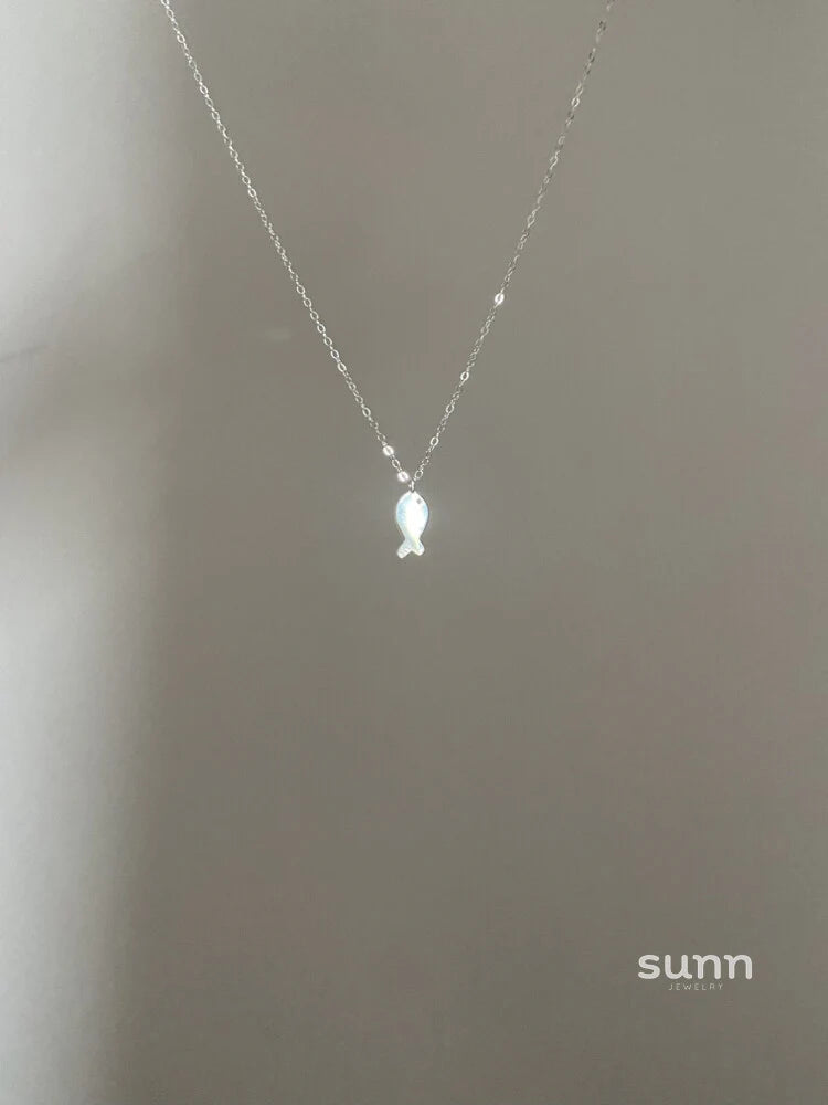 Zoriah Celestial Fish Necklace