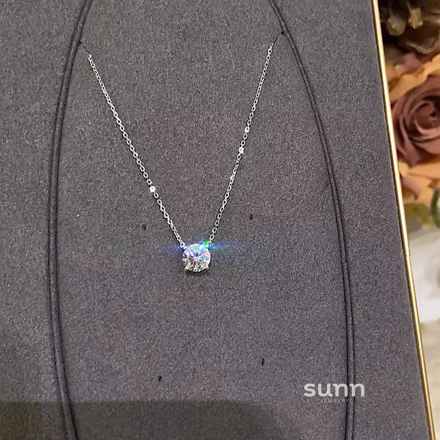Zulay Solitaire Pendant Necklace [MPM36V6U]