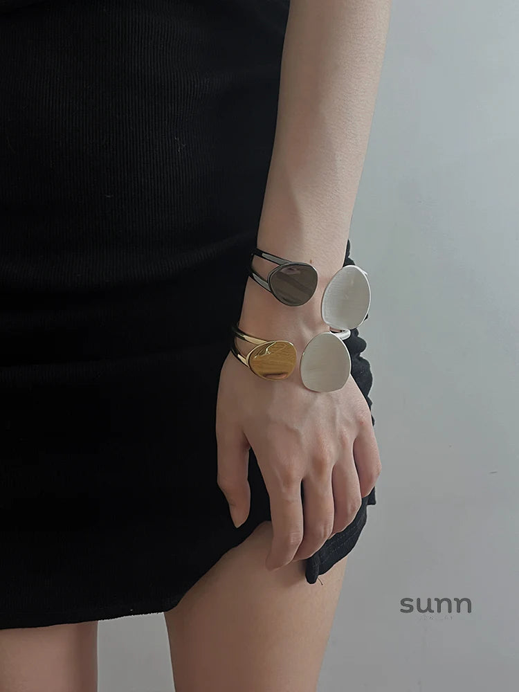 Zuri Sleek Open Cuff Bangle