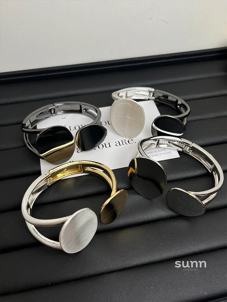 Zuri Sleek Open Cuff Bangle