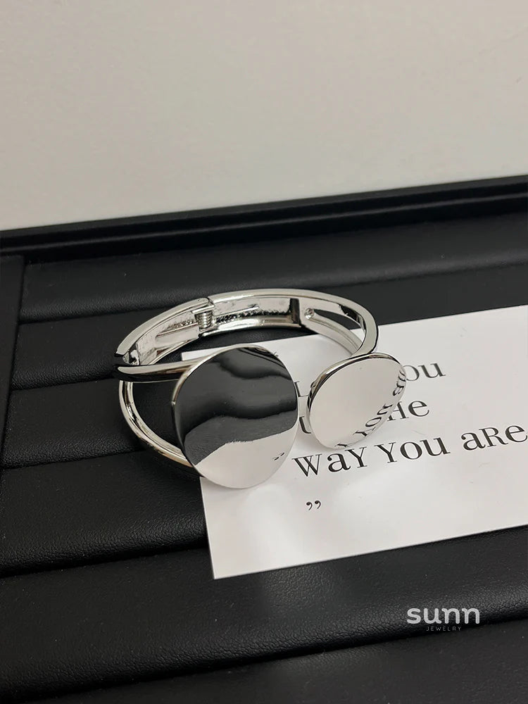Zuri Sleek Open Cuff Bangle