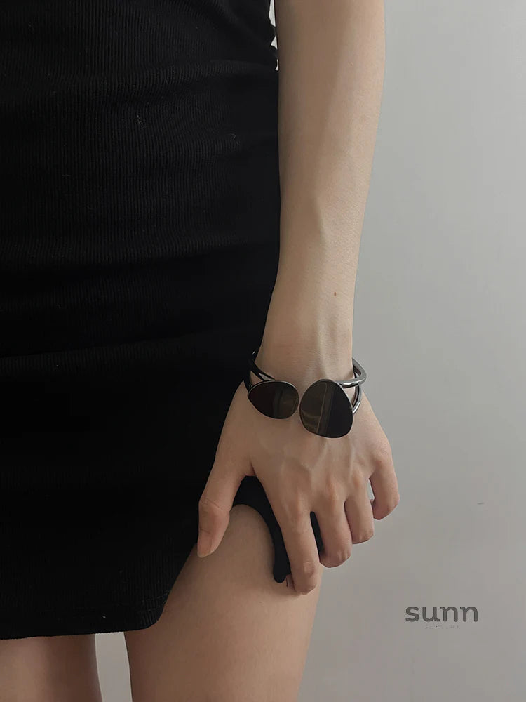 Zuri Sleek Open Cuff Bangle