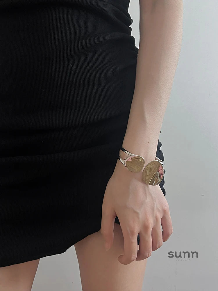 Zuri Sleek Open Cuff Bangle