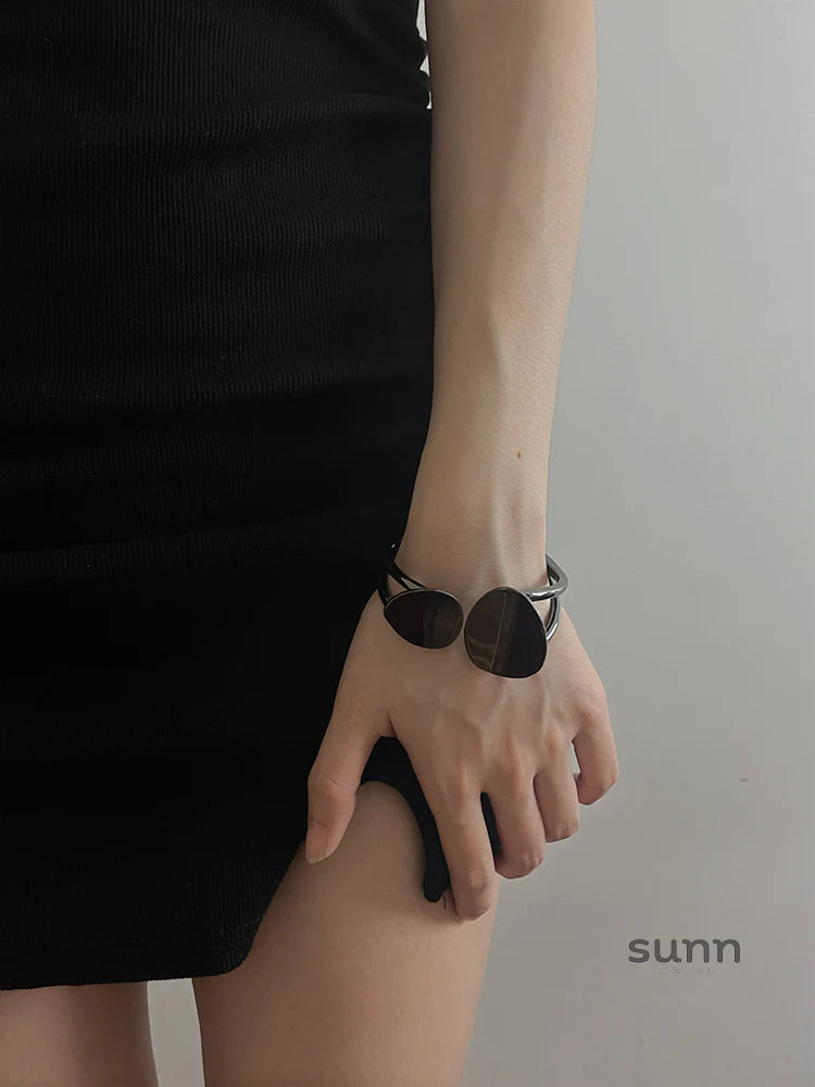 Zuri Sleek Open Cuff Bangle