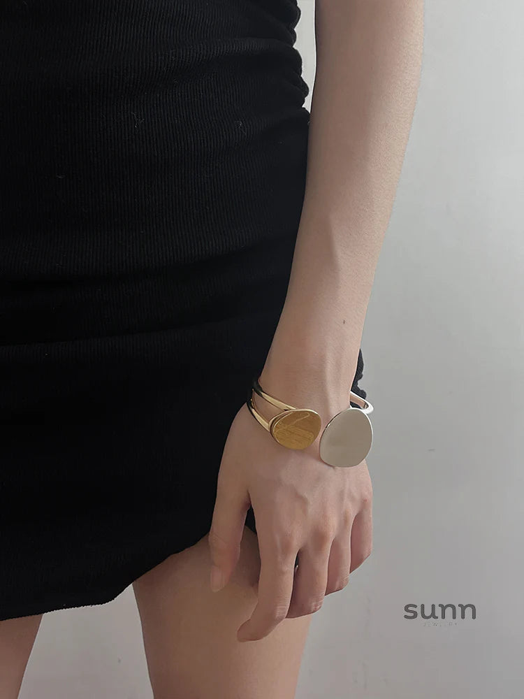 Zuri Sleek Open Cuff Bangle
